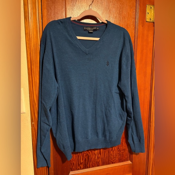 U.S. Polo Assn. Other - U.S. POLO ASSN. Men's Navy Blue Long Sleeve Sweater